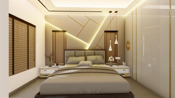 Dr. Ramees Bedroom 2 Headboard
